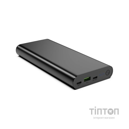 Батарея універсальна PowerPlant 26800mAh, PD/100W+18W, QC/3.0, USB-C*2, USB-A (PB930470)