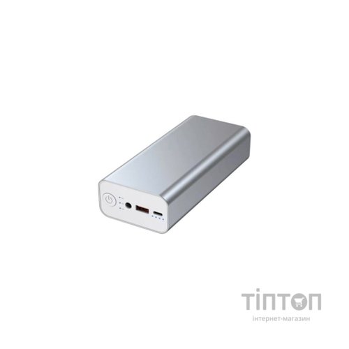 Батарея універсальна PowerPlant 30000mAh, PD/76W, QC/3.0, DC 12-19V, USB-C(65W Max), USB-A (PB930548)