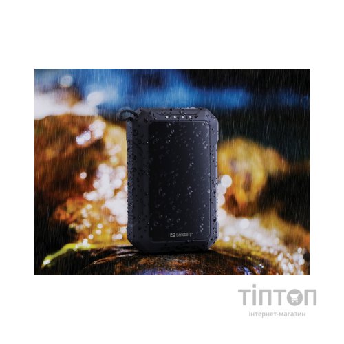 Батарея універсальна Sandberg 10000mAh, Hand Warmer, flashlight 1W, USB-C/USB-A 2A/5V (420-65)