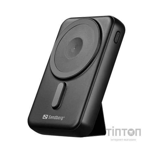 Батарея універсальна Sandberg 10000mAh Mag Wireless, PD/18W, QC/3.0/22.5W, Qi Wireless 15W (420-94)