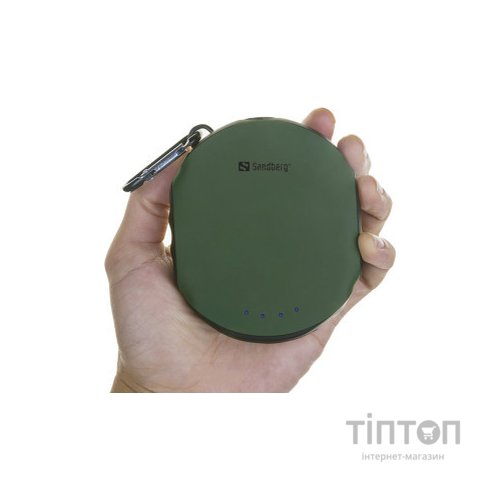 Батарея універсальна Sandberg 10000mAh, Survivor, USB*2, міні-компас, міні-ліхтарик (420-60)