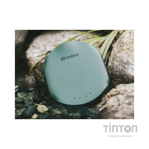 Батарея універсальна Sandberg 10000mAh, Survivor, USB*2, міні-компас, міні-ліхтарик (420-60)
