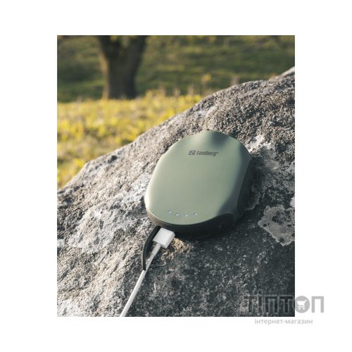 Батарея універсальна Sandberg 10000mAh, Survivor, USB*2, міні-компас, міні-ліхтарик (420-60)