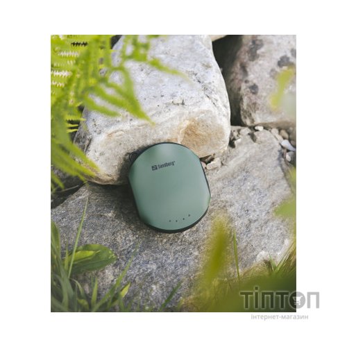 Батарея універсальна Sandberg 10000mAh, Survivor, USB*2, міні-компас, міні-ліхтарик (420-60)