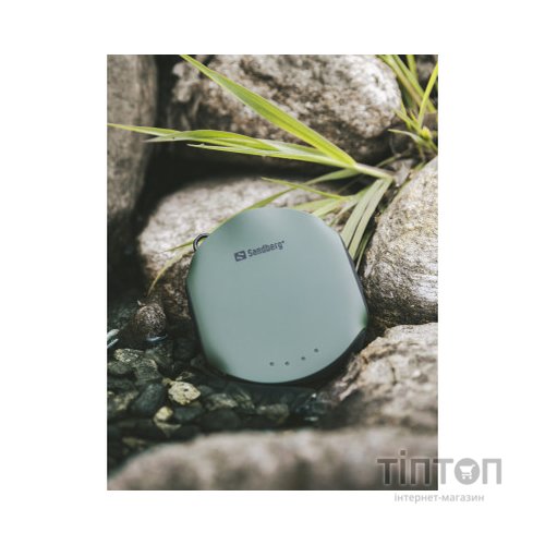 Батарея універсальна Sandberg 10000mAh, Survivor, USB*2, міні-компас, міні-ліхтарик (420-60)