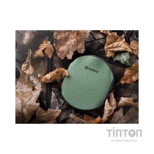 Батарея універсальна Sandberg 10000mAh, Survivor, USB*2, міні-компас, міні-ліхтарик (420-60)