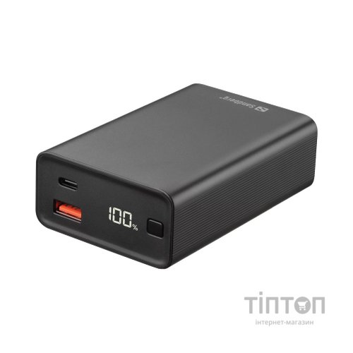 Батарея універсальна Sandberg 20000mAh, PD/65W, QC/3.0, low carrent mode, +cable 100W (420-95)