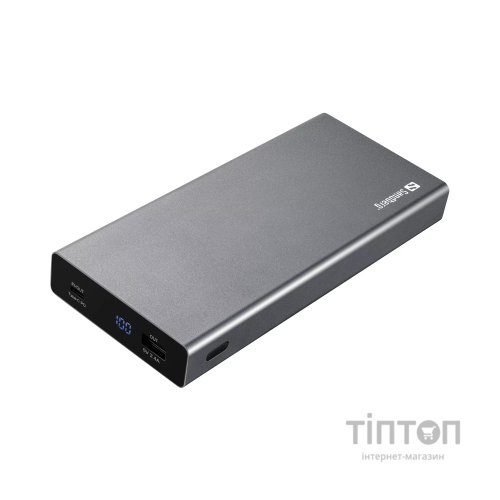 Батарея універсальна Sandberg 20000mAh, PD/88W+12W, USB-C, USB-A output: 5V/2.4A (12W max) (420-52)