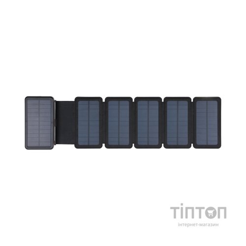 Батарея універсальна Sandberg 20000mAh, Solar 6-Panel/7.5W, USB-C output(20W), USB-A*2/(18W Max) (420-73)