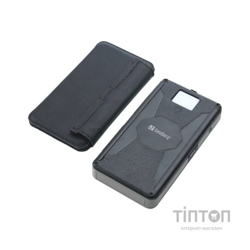 Батарея універсальна Sandberg 20000mAh, Solar 6-Panel/7.5W, USB-C output(20W), USB-A*2/(18W Max) (420-73)