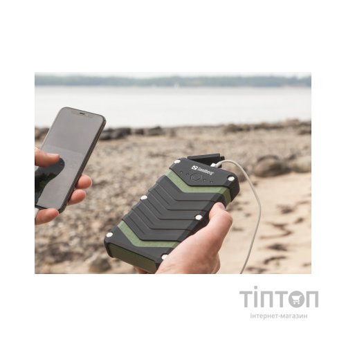 Батарея універсальна Sandberg 20100mAh, Survivor IP67, LED Torch, 2xUSB-A/3A(total), Type-C (420-36)