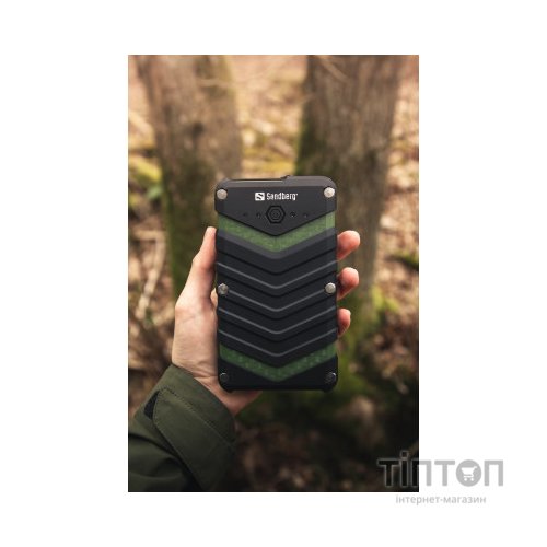 Батарея універсальна Sandberg 20100mAh, Survivor IP67, LED Torch, 2xUSB-A/3A(total), Type-C (420-36)