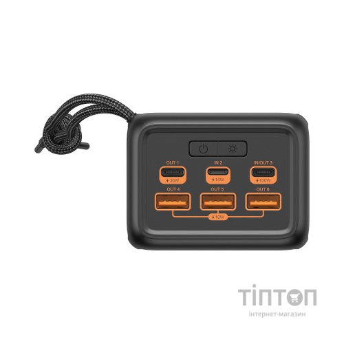 Батарея універсальна Sandberg 50000mAh 130W PD, 3хUSB 3xType-C LED 2W (420-75)