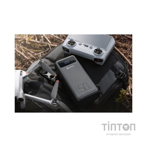 Батарея універсальна Sandberg 50000mAh 130W PD, 3хUSB 3xType-C LED 2W (420-75)