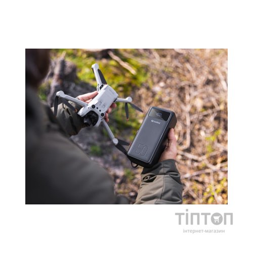 Батарея універсальна Sandberg 50000mAh 130W PD, 3хUSB 3xType-C LED 2W (420-75)