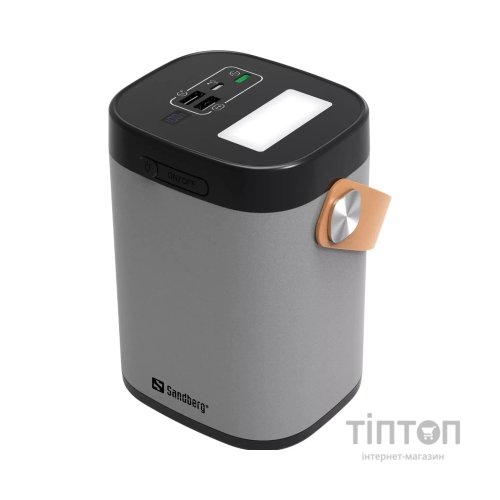 Батарея універсальна Sandberg 60000mAh, PD/20W, QC/3.0, USB-C, USB-A*2(22.5W total), flashlight 3W (420-71)