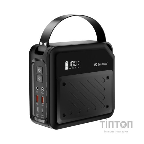 Батарея універсальна Sandberg 72000mAh max 268W, DC9,612,6V/10A, PD/100W(In/Out), LiMnFePO (421-22)