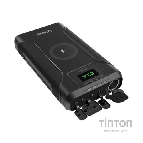 Батарея універсальна Sandberg 76800mAh Survivor 7in1 DC/91W, PD/100W, Cigar Lighter/120W, QI-15W, power-through (421-15)