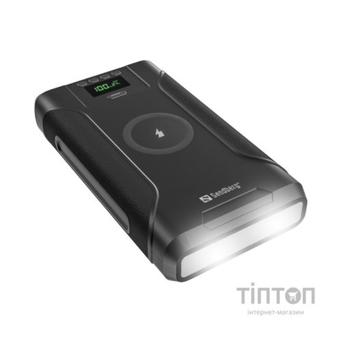 Батарея універсальна Sandberg 76800mAh Survivor 7in1 DC/91W, PD/100W, Cigar Lighter/120W, QI-15W, power-through (421-15)