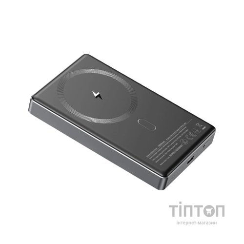 Батарея універсальна Sigma X-power SI10A7QL-MAG grey 10000mAh, Magnetic wireless 15W, PD+QC, 20W max (4827798955116)