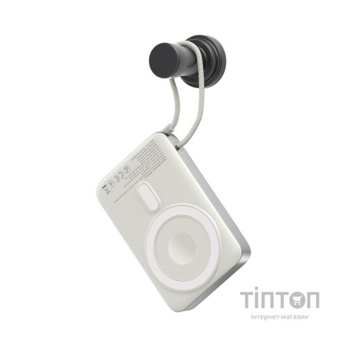 Батарея універсальна Sigma X-power SI10A8QL-MAG silver 10000mAh, Magnetic wireless 15W, charge iWatch, PD+QC, 22,5W max (4827798161012)