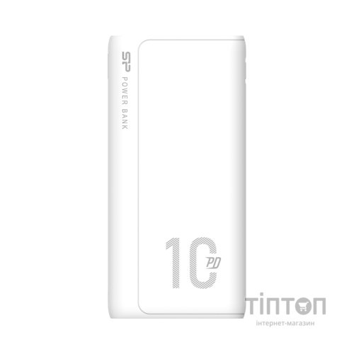 Батарея універсальна Silicon Power 10000mAh QP15 White (SP10KMAPBKQP150W)