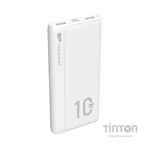 Батарея універсальна Silicon Power 10000mAh QP15 White (SP10KMAPBKQP150W)