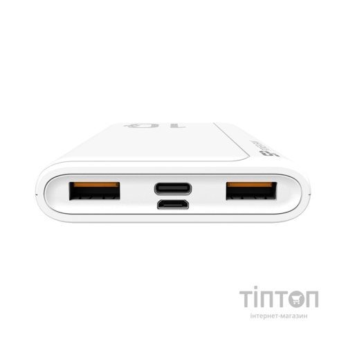 Батарея універсальна Silicon Power 10000mAh QP15 White (SP10KMAPBKQP150W)
