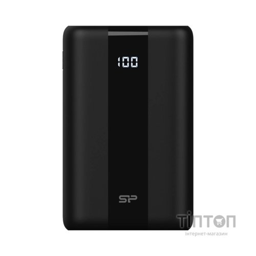 Батарея універсальна Silicon Power 30000mAh QX55, PD/20W, QC/3.0/22.5W, Black (SP30KMAPBKQX550K)