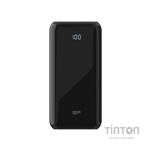 Батарея універсальна Silicon Power QS28 20000mAh PD/18W, QC3.0, Type-C, Micro-USB, 2*USB-A, bla (SP20KMAPBKQS280K)