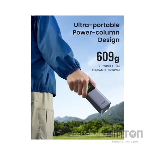 Батарея універсальна Ugreen 25000mAh 200W Nexode Smart Display (PB722 35525B)