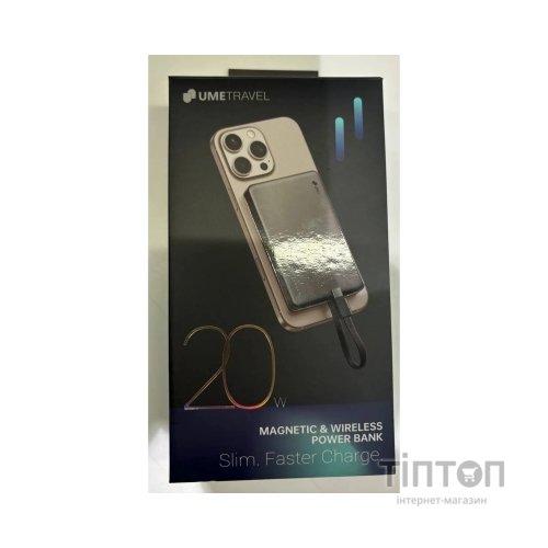 Батарея універсальна UmeTravel 5000mAh 20W M11 Magnetic and Wireless (1175593)
