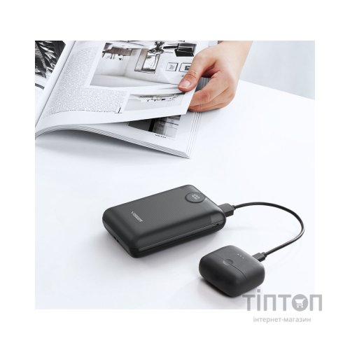 Батарея універсальна VEGER 20000mAh S20 22.5W PD/3/0 QC/3.0 black (6970453554198)