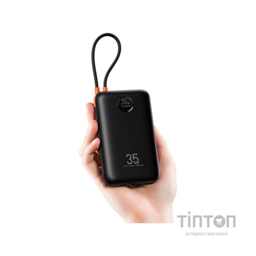 Батарея універсальна VEGER 30000mAh K3 35W PD QC3.0 black (6977525750137)