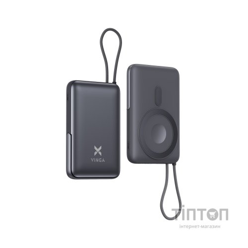 Батарея універсальна Vinga 10000 mAh 22.5W/15W/2.5W Wireless (VPBB1022WL)