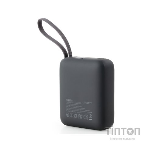 Батарея універсальна Vinga 10000 mAh 35W Display Cable (VPBB1035C)