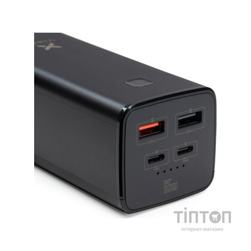 Батарея універсальна Vinga 20000 mAh 65W QC+PD (VPB2065)