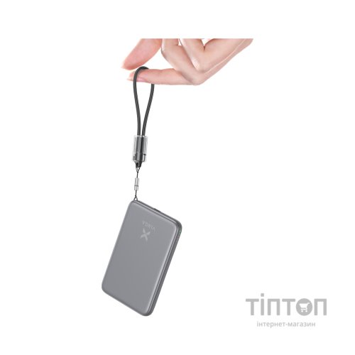 Батарея універсальна Vinga 5000 mAh 20W/15W Wireless (VPBB520WL)