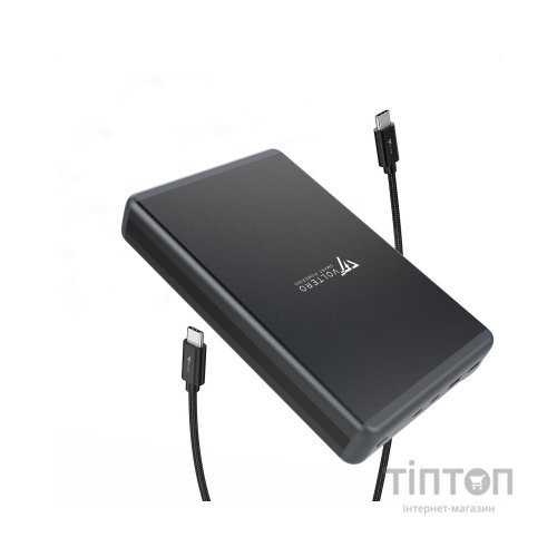 Батарея універсальна Voltero 50000mAh S50 PD/100W QC/3.0/18W USB-C*2, USB-A*2 (6090537940980)