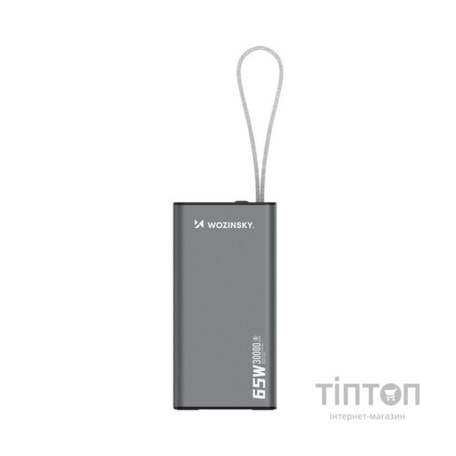 Батарея універсальна Wozinsky 30000mAh, K65+ 65W 30000mAh 2*USB-C, USB-A (5907769364457)