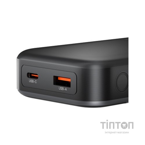 Батарея універсальна XO 10000mAh, PD/30W, QC/22.5W, PPS/33W, black (PR232_Black)