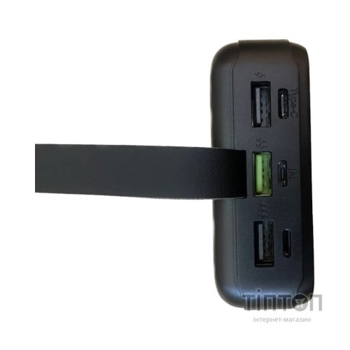 Батарея універсальна XO 30000mAh, PD/18W, QC3.0/22.5W, flashlight, Input(Micro,Type-C,Lightning), Output(3*USB,Type-C) (XO-PR156 / 29212)