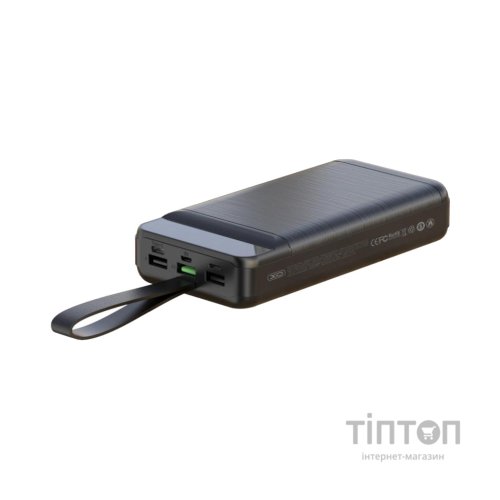 Батарея універсальна XO 60000mAh, PD/18W, QC3.0/22.5W, flashlight, Input(Micro,Type-C,Lightning), Output(3*USB,Type-C) (XO-PR159 / 29210)