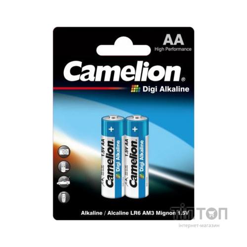 Батарейка Camelion AA LR6 Digi Alkaline * 2 (LR6-BP2DG)