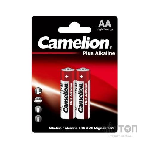 Батарейка Camelion AA LR6 Plus Alkaline * 2 (LR6-BP2)