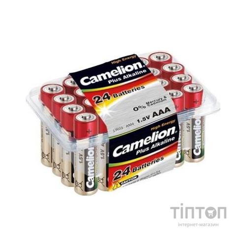 Батарейка Camelion AAA Plus Alkaline LR03 * 24 (LR03-PB24)