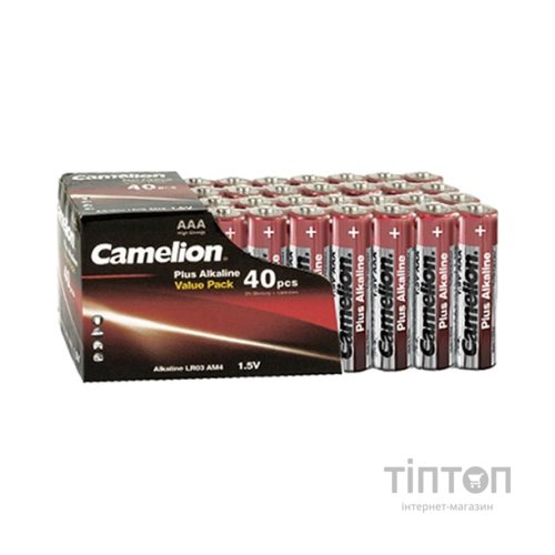 Батарейка Camelion AAA Plus Alkaline LR03 * 40 (LR03-SP40)