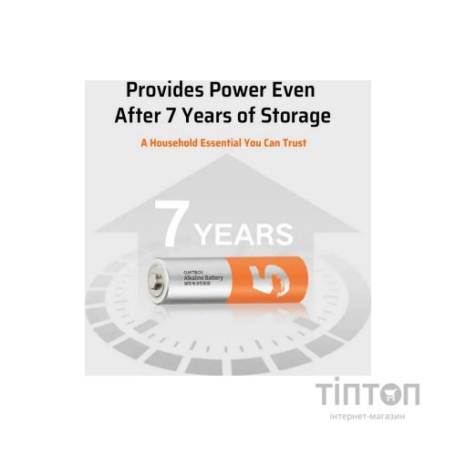 Батарейка CUKTECH AA high-performance rainbow alkaline battery * 8 (CUKB05CTCNCM)