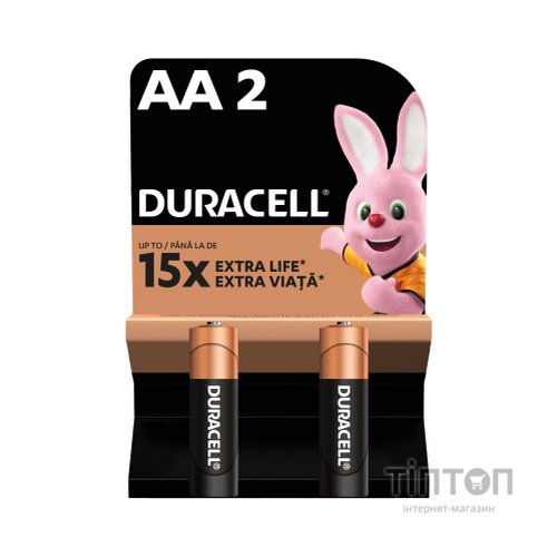 Батарейка Duracell AA MN1500 LR06 (LR06 MN1500)