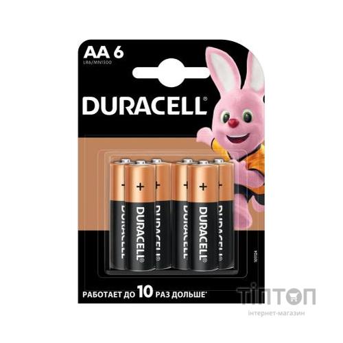 Батарейка Duracell LR03 MN2400 1х6 шт.